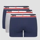 Набор трусов боксеров мужских хлопковых Levi's 100002870-001 M 3 шт Navy/Grey Melange (8720245095495) - изображение 6