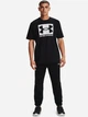 Футболка длинная мужская Under Armour Ua Abc Camo Boxed Logo Ss 1361673-001 S Черная с принтом (194514045463) - изображение 3