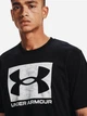 Футболка длинная мужская Under Armour Ua Abc Camo Boxed Logo Ss 1361673-001 S Черная с принтом (194514045463) - изображение 4