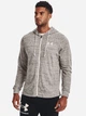 Толстовка на флисе, на молнии мужская Under Armour Ua Rival Terry Lc Fz 1370409-112 S Белая (195252555122) - изображение 1