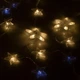 Гирлянда бахрома уличная (наружная) Springos 2 м 180 LED CL4004 Warm White - изображение 2