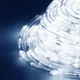 Гірлянда дюралайт вулична (зовнішня) Springos Rope Lights 10 м 240 LED CL1201 Cold White - зображення 6