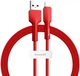 Кабель Baseus Silica Gel Cable USB for IP 1 м Red (CALGJ-09) - изображение 1