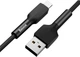 Кабель Baseus Silica Gel Cable USB for IP 1 м Black (CALGJ-01) - изображение 2
