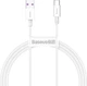 Kabel Baseus Superior Series Fast Charging Data Cable USB to Type-C 66 W 2 m White (CATYS-A02) - obraz 1
