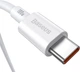 Кабель Baseus Superior Series Fast Charging Data Cable Type-C to Type-C 100W 1 м White (CATYS-B02) - изображение 2