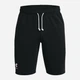 Шорты хлопковые мужские Under Armour Ua Rival Terry Short-Blk 1361631-001 M Черные (194513912384) - изображение 5