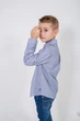 Детская рубашка BOBOLI 731270 128 см - изображение 4