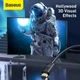 Кабель HDMI BASEUS high definition Series 4K To HDMI 4K Adapter Cable |3m, 4K, HDMI2.0| (CAKGQ-C01) - изображение 8