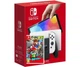 Nintendo Switch (OLED model) White + Игра Super Mario Odyssey (русские субтитры) - изображение 1