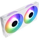 Кулер для корпуса ID-Cooling Icefan 240 ARGB Snow - изображение 1