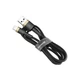 Дата кабель USB 2.0 AM to Lightning 2.0m 1.5A gold-black Baseus (CALKLF-CV1) - зображення 2