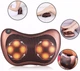 Улучшенная роликовая подушка для массажа с подогревом для шеи, тела Massage Pillow - изображение 6