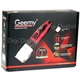 Професійна машинка для стрижки волосся Geemy GM-550 з двома акумуляторами + 4 насадки Чорна Червона - зображення 3