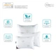 Подушка детская Soft Classic 40х60 IDEIA аналог лебяжьего пуха искусственный пух супер мягкая антиаллергенная - изображение 9