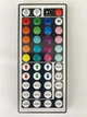 Світлодіодна стрічка RGB 5050 5 м LED гнучка декоративна підсвітка кольорова, пульт д/у 44 кнопки, програмування, від 220 В - зображення 9