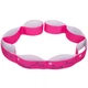 Ленточный эспандер с петлями 95 см Elastiband FitMagic резинка, лента для растяжки, шпагата, фитнеса, пилатеса, Розовый - изображение 1
