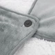Накидка-плед із підігрівом Lesko 26598 Light Gray - зображення 5