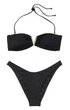 Купальник раздельный Бандо Victoria's Secret 604-282 S Черный - изображение 3