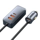 Автомобильное зарядное устройство BASEUS Share Together PPS multi-port Fast charging 3USB/1Type-C, 3A/120W, QC/PD, 1.5m адаптер в прикуриватель (CCBT-B0G) - изображение 1