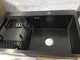 Миття врізне kraft HS 7848AR (праве) BLACK (чорне) з нержавіючої сталі, товщина 3мм. - зображення 2