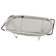 Дуршлаг на мойку IKEA IDEALISK нержавеющая сталь 34x23 см 501.037.55 - изображение 1