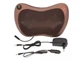 Массажная подушка для массажа шеи с инфракрасным подогревом роликовая Massage Pillow 8028 8 роликов - изображение 2