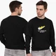 Свитшот мужской Гомер Симпсон (The Simpsons JUST DO IT) (8771-2043) Черный XXL - изображение 2