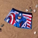 Детские плавки-шорты для мальчика Conte Elegant DW Captain America 52-45 98 см Brave Blue (5907441648981) - изображение 3