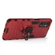 Чохол Iron Ring для Samsung Galaxy M52/M526 бампер протиударний з підставкою Red - зображення 4