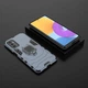 Чехол Iron Ring для Samsung Galaxy M52 / M526 бампер противоударный с подставкой Dark-Blue - изображение 5