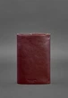 Блокнот софт-бук из натуральной кожи с держателем для ручки на двух магнитных кнопках бордовый(BB_30002371) - изображение 4