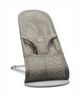 Крісло-гойдалка BabyBjorn Bliss Mesh Grey Beige, 7317680061027 - зображення 1