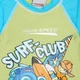 Футболка для плавання Aqua Speed ​​SURF-CLUB T-SHIRT 2020 383-04 104 см Зелений/Блакитний (5908217620200) - зображення 3