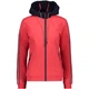 Кофта CMP WOMAN JACKET FIX HOOD 36 красный с темно-синим 39D4776-C855 - изображение 1