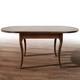 Стол обеденный раскладной из дерева+МДФ Твист 1260(+340)*810*760 Орех темный Mix Mebli - изображение 1