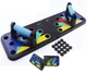 Дошка Упори для віджимань від підлоги Push Up Rack Board JT 006 Чорний з різними квітами (BDP048) - зображення 3
