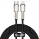 Дата-кабель Baseus Cafule Type-C / Lightning PD 20W CATLJK-B01 2 м, Black - изображение 3
