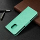 Чехол-книжка с рисунком UniCase Butterfly Pattern для Xiaomi Redmi Note 9 Pro Max / Note 9 Pro / Note 9s - Green - изображение 3
