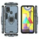 Чехол с подставкой Deexe Hybrid Case для Samsung Galaxy M31 (M315) - Blue - изображение 3