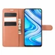 Чехол-книжка Deexe Book Type для Xiaomi Redmi Note 9 Pro / Note 9 Pro Max / Note 9s - Brown - изображение 4