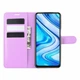 Классический чехол-книжка Deexe Book Type для Xiaomi Redmi Note 9 Pro / Note 9 Pro Max / Note 9s - Purple - изображение 4