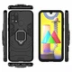 Чохол з підставкою Deexe Hybrid Case для Samsung Galaxy M31 (M315) - Black - зображення 6