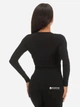 Лонгслив длинный женский Jadea 4055 L-XL Черный (ROZ6205041914) - изображение 2