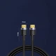 Кабель HDMI BASEUS 4K Male To 4KHDMI Male Cafule | 1M, HDMI2.0 | (CADKLF-E01) - зображення 3