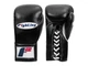 Профессиональные перчатки FIGHTING SPORTS Fearless Certified Pro Fight Gloves II 8 унций чёрный (5229) - изображение 2
