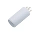 Конденсатор CBB60 3 мкФ 450V (31x62.2мм), з клемами (Piranil) - зображення 4