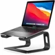 Металева підставка для ноутбука STR Aluminum Laptop Stand (C8) - Space Gray - зображення 1