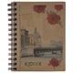 Блокнот Buromax spiral side, B6, 96seets, KRAFT, square (assorted) (BM.2479) - зображення 1