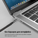 Чохол-накладка Fruct ProNW13 для MacBook Pro 13 (2016-2022 M2) Матовий Black - зображення 4